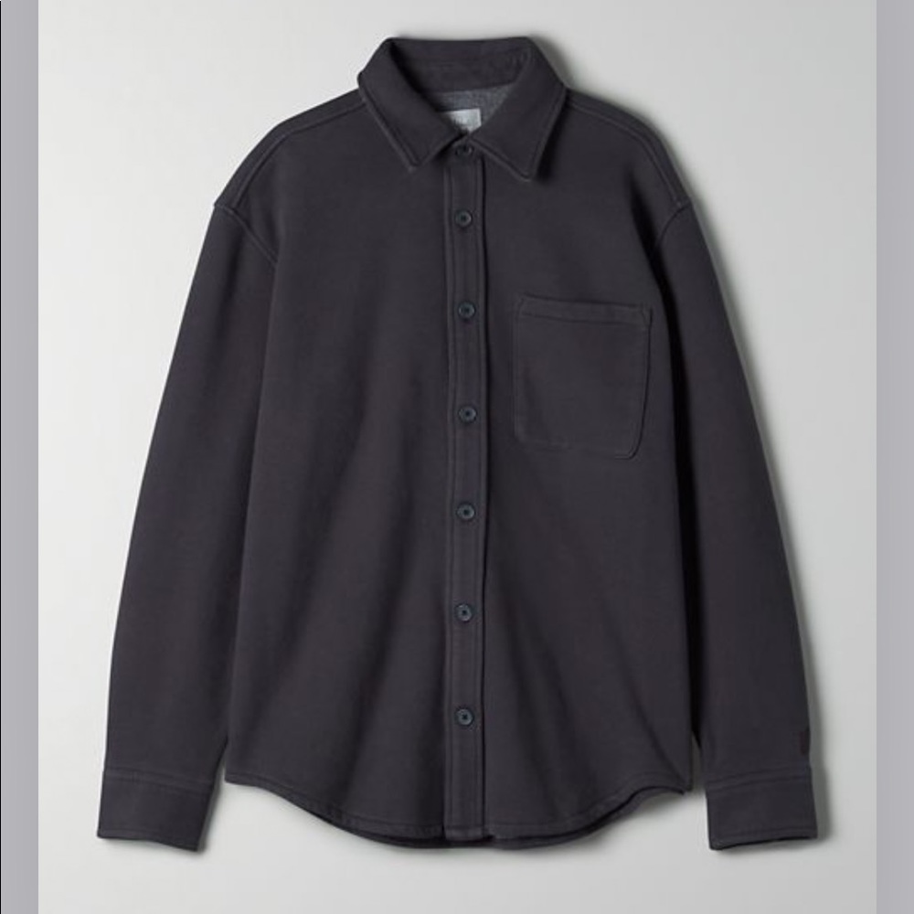ARITIZIA cozy fleece mega shirt jacket